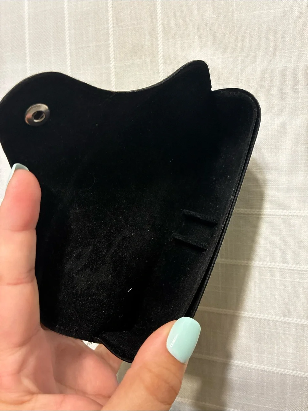 Ray-Ban Black Sunglasses Case with Gold Logo Accent